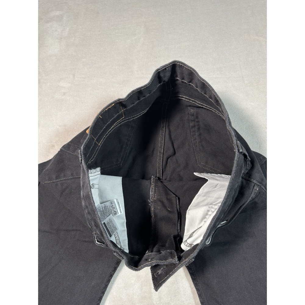 Levis 505 Jeans Size 32x32 Black - Picture 5 of 10